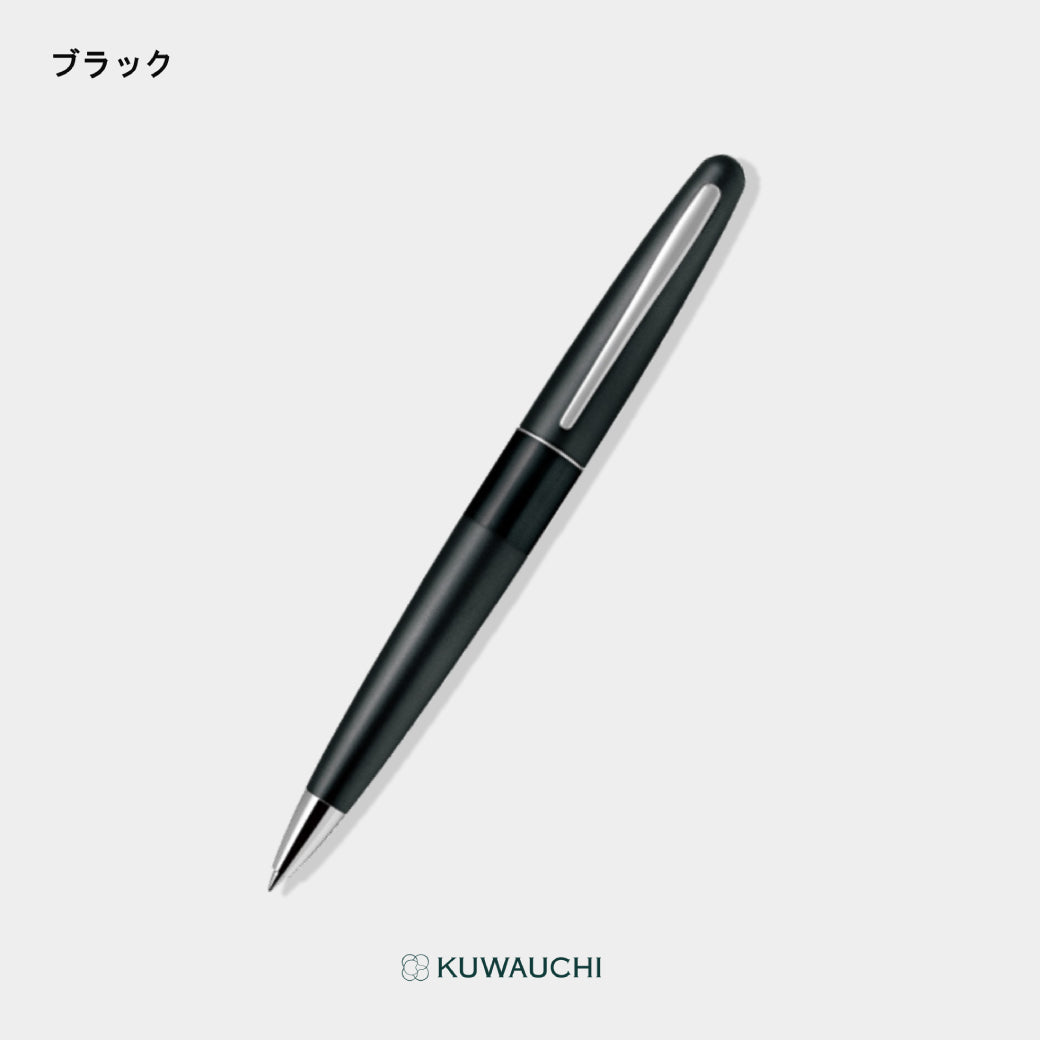 パイロット ボールペン「コクーン」(BCO-150R)ブラック全体像です。