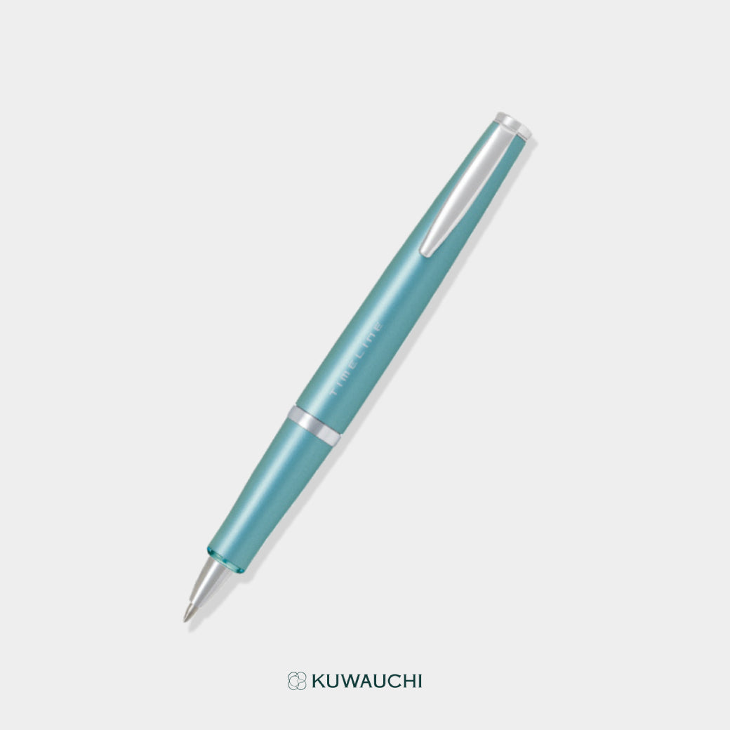 パイロット　ボールペン　タイムライン　FUTURE（ BTL-5SR）シーブルー全体像です。