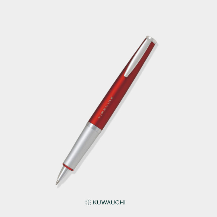 パイロット　ボールペン　タイムライン　FUTURE（ BTL-5SR）バーニングレッド全体像です。
