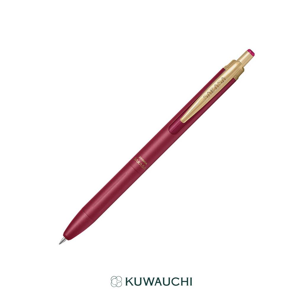 ゼブラ　 ジェルボールペン　サラサグランド0.5ｍｍ　カシスブラック全体像です。