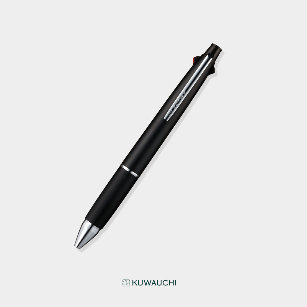 三菱鉛筆　多機能ボールペン　ジェットストリーム 4＆1　ボール径0.38ｍｍ　ブラック全体像です。