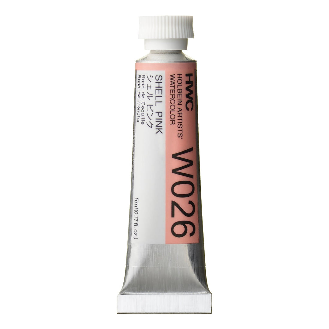 透明水彩絵具 5ml ｼｪﾙﾋﾟﾝｸ w026