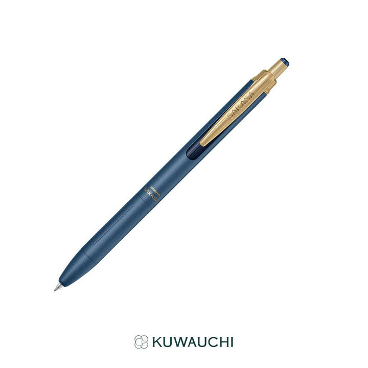 ゼブラ　 ジェルボールペン　サラサグランド0.5ｍｍ　ブルーグレー全体像です。