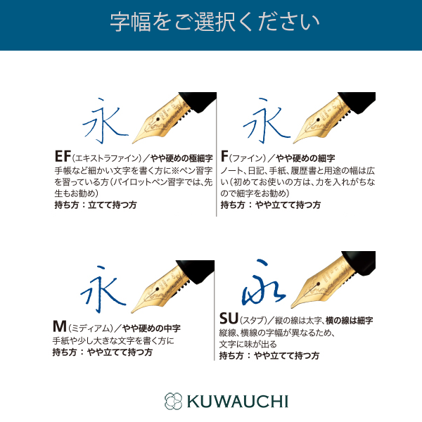 PILOT PRO SHOP限定 2026年 キャップレス 万年筆 グリーンフラッシュ「航海」の字幅見本です。
