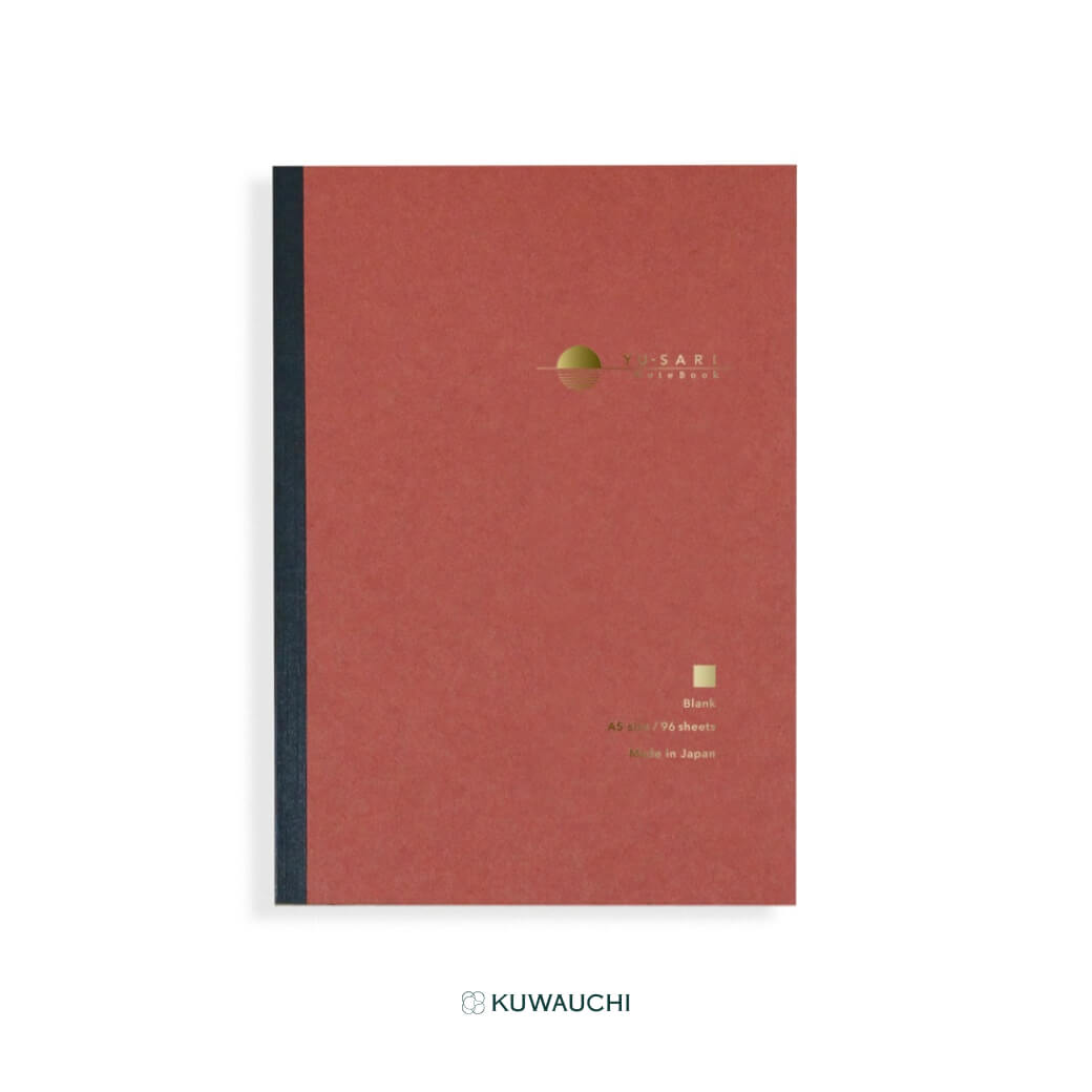 文具クワウチが販売するYUY-SARIノートA5サイズ全体像です。