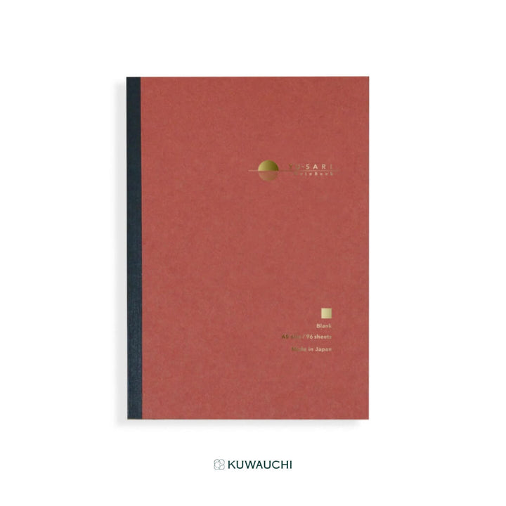文具クワウチが販売するYUY-SARIノートA5サイズ全体像です。
