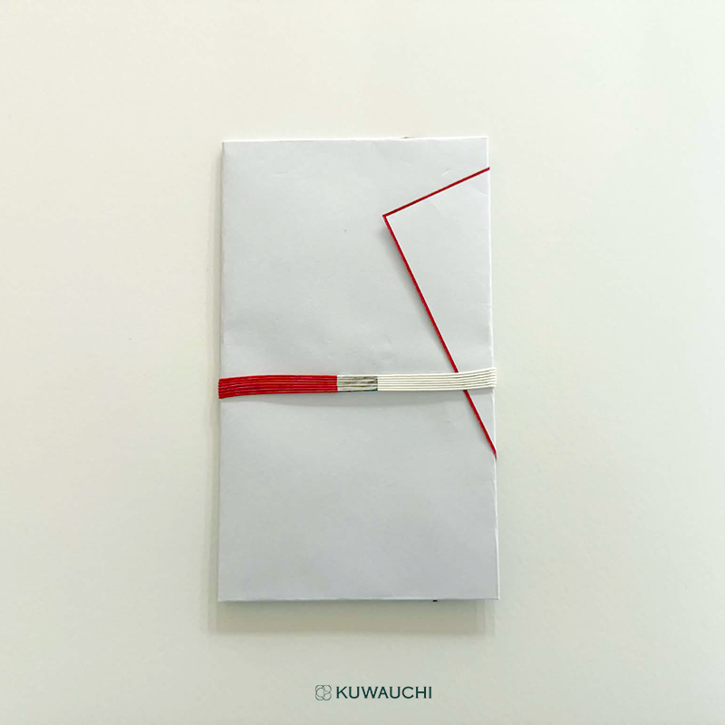赤白7本金封厚口タイプ無地　裏面