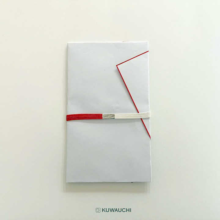 赤白7本金封厚口タイプ無地　裏面