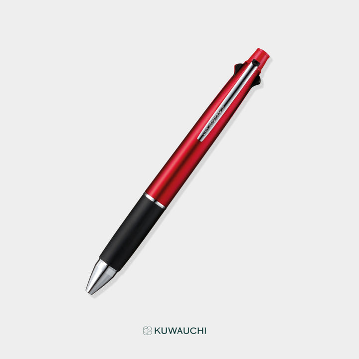 三菱鉛筆　多機能ボールペン　ジェットストリーム 4＆1　ボール径0.7mm　ボルドー全体像です。