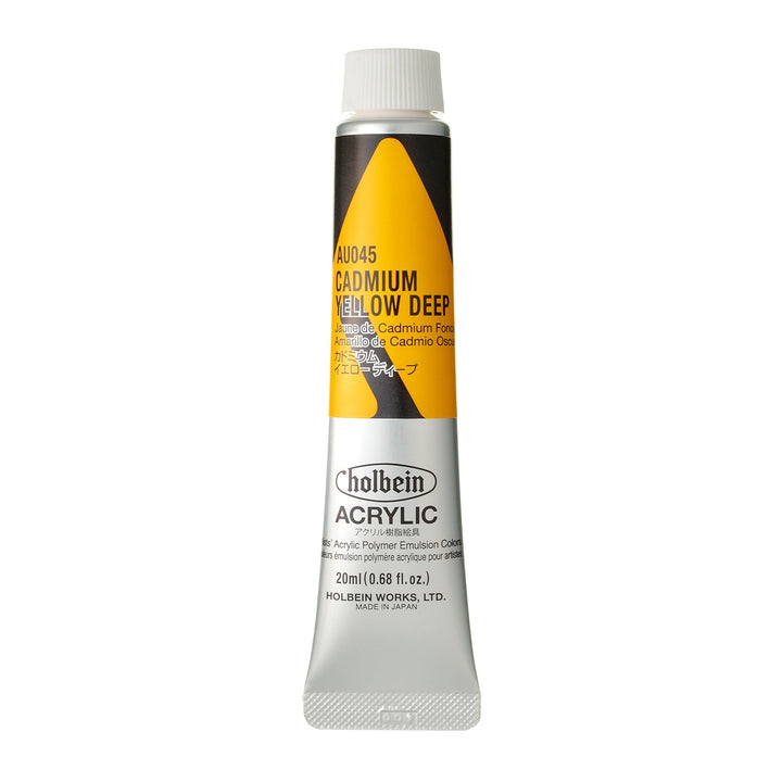 ｱｸﾘﾙ絵具 ｱｸﾘﾘｯｸｶﾗｰ20ml ｶﾄﾞﾐｳﾑ ｲｴﾛｰ ﾃﾞｨｰﾌﾟ au045