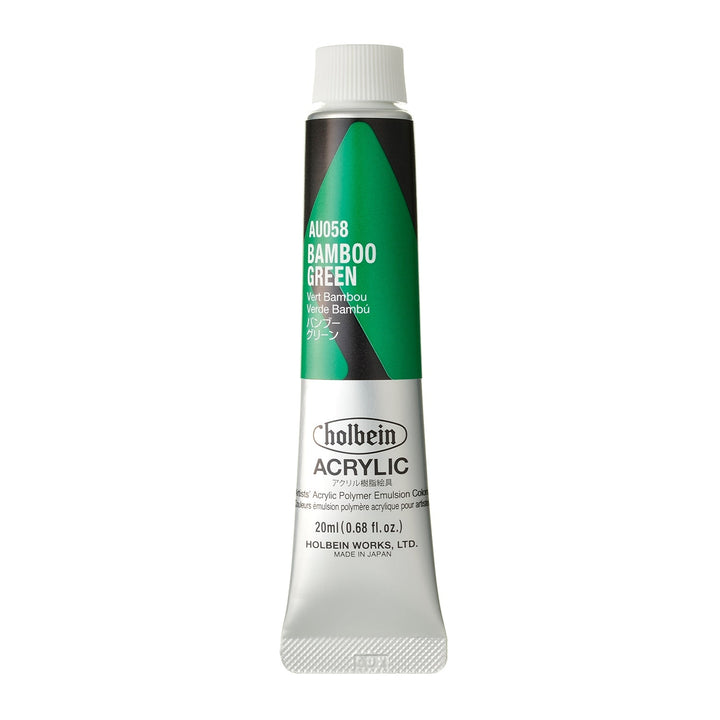 ｱｸﾘﾙ絵具 ｱｸﾘﾘｯｸｶﾗｰ20ml ﾊﾞﾝﾌﾞｰ ｸﾞﾘｰﾝ au058