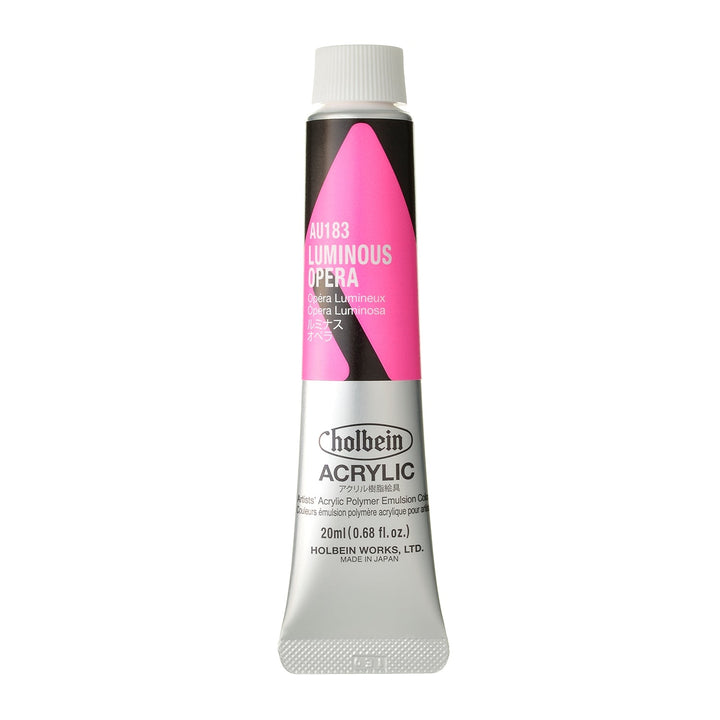 ｱｸﾘﾙ絵具 ｱｸﾘﾘｯｸｶﾗｰ20ml ﾙﾐﾅｽ ｵﾍﾟﾗ au183