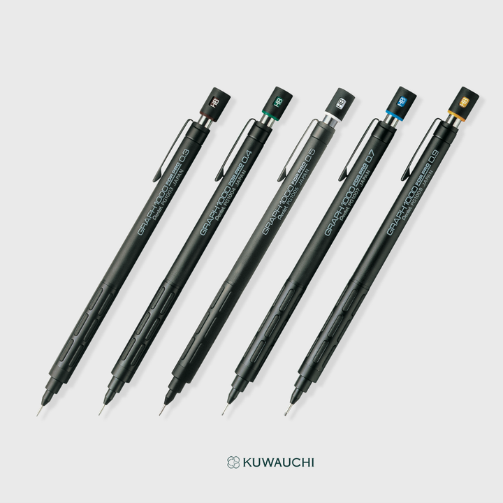 文具クワウチが販売するぺんてる　シャープペンシル 　グラフ1000〈フォープロ〉全体像です。