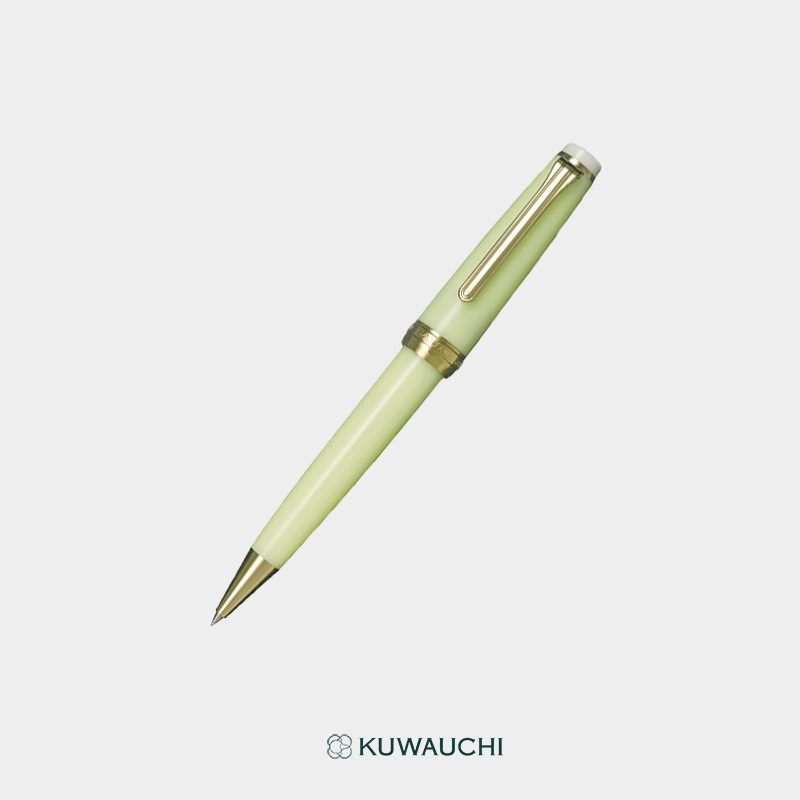 文具クワウチが販売するセーラー万年筆　ボールペン　四季織　野山の唄　春告鳥全体像です。