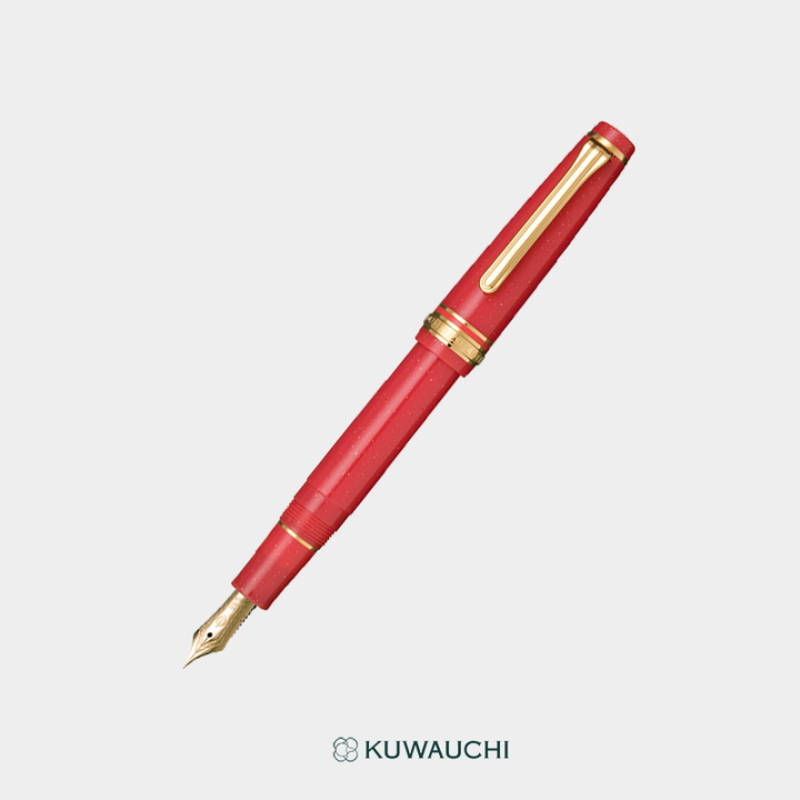 文具クワウチが販売するセーラー万年筆　 SHIKIORI ―四季織― おとぎばなし 万年筆　中細字　かぐや姫全体像です。