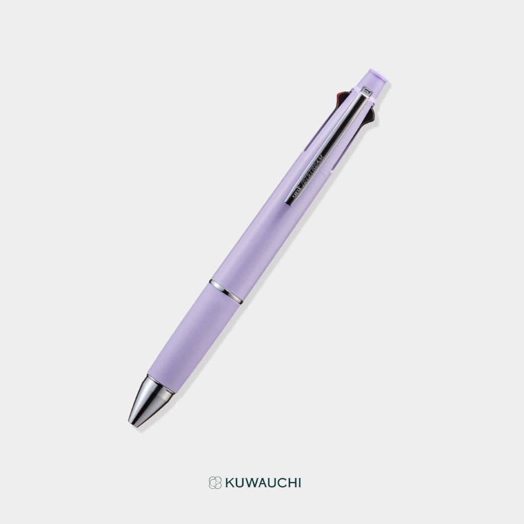 三菱鉛筆　多機能ボールペン　ジェットストリーム4＆1　ボール径0.5mm　ラベンダー全体像です。