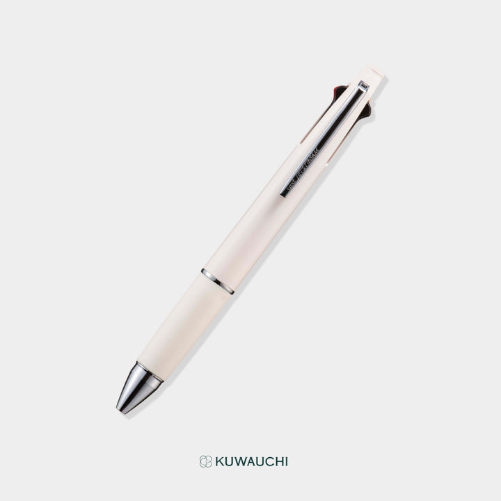 三菱鉛筆　多機能ボールペン　ジェットストリーム4＆1　ボール径0.5mm　アイボリー全体像です。