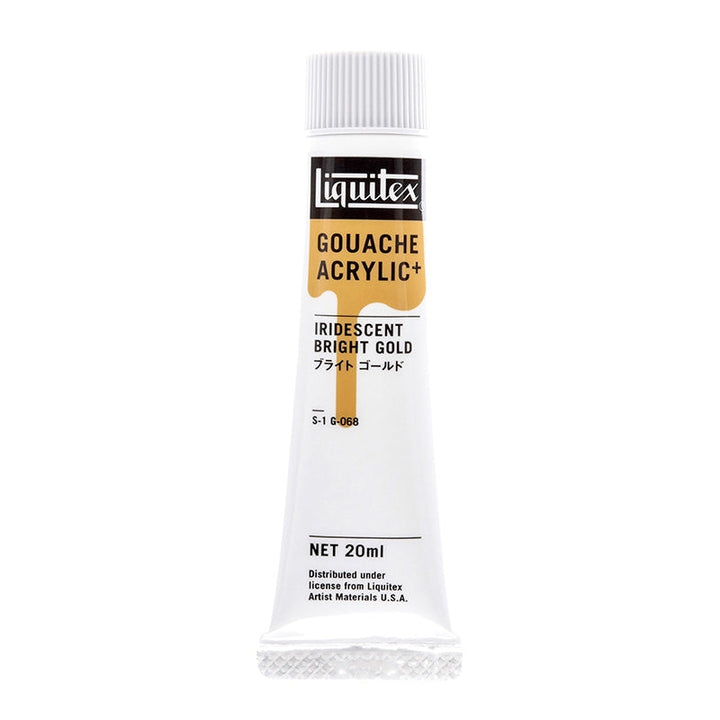 ｶﾞｯｼｭ ｱｸﾘﾘﾘｯｸﾌﾟﾗｽ 20ml 068 ﾌﾞﾗｲﾄ ｺﾞｰﾙﾄﾞ