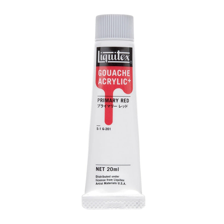 ｶﾞｯｼｭ ｱｸﾘﾘﾘｯｸﾌﾟﾗｽ 20ml 201 ﾌﾟﾗｲﾏﾘｰ ﾚｯﾄﾞ